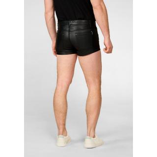 RICANO  Lederhose Shorts, Aus hochwertigem gewachstem Rindsleder 