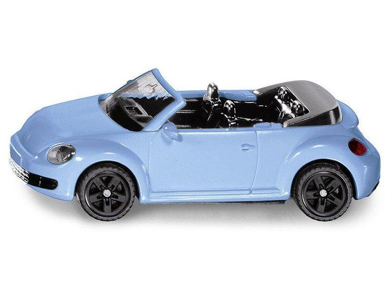 Image of 1504, VW The Beetle Cabrio, Metall/Kunststoff, Hellblau, Spielzeugauto für Kinder, Anhängerkupplung