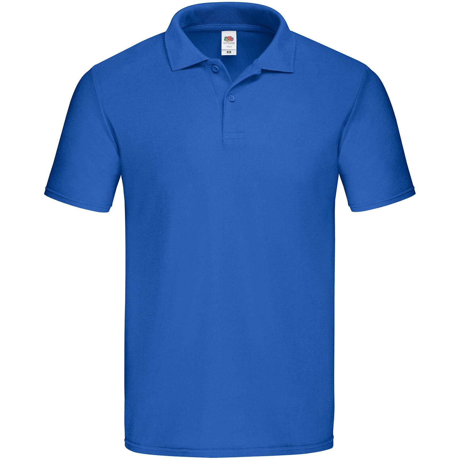 Image of Original Poloshirt Herren Königsblau XXL