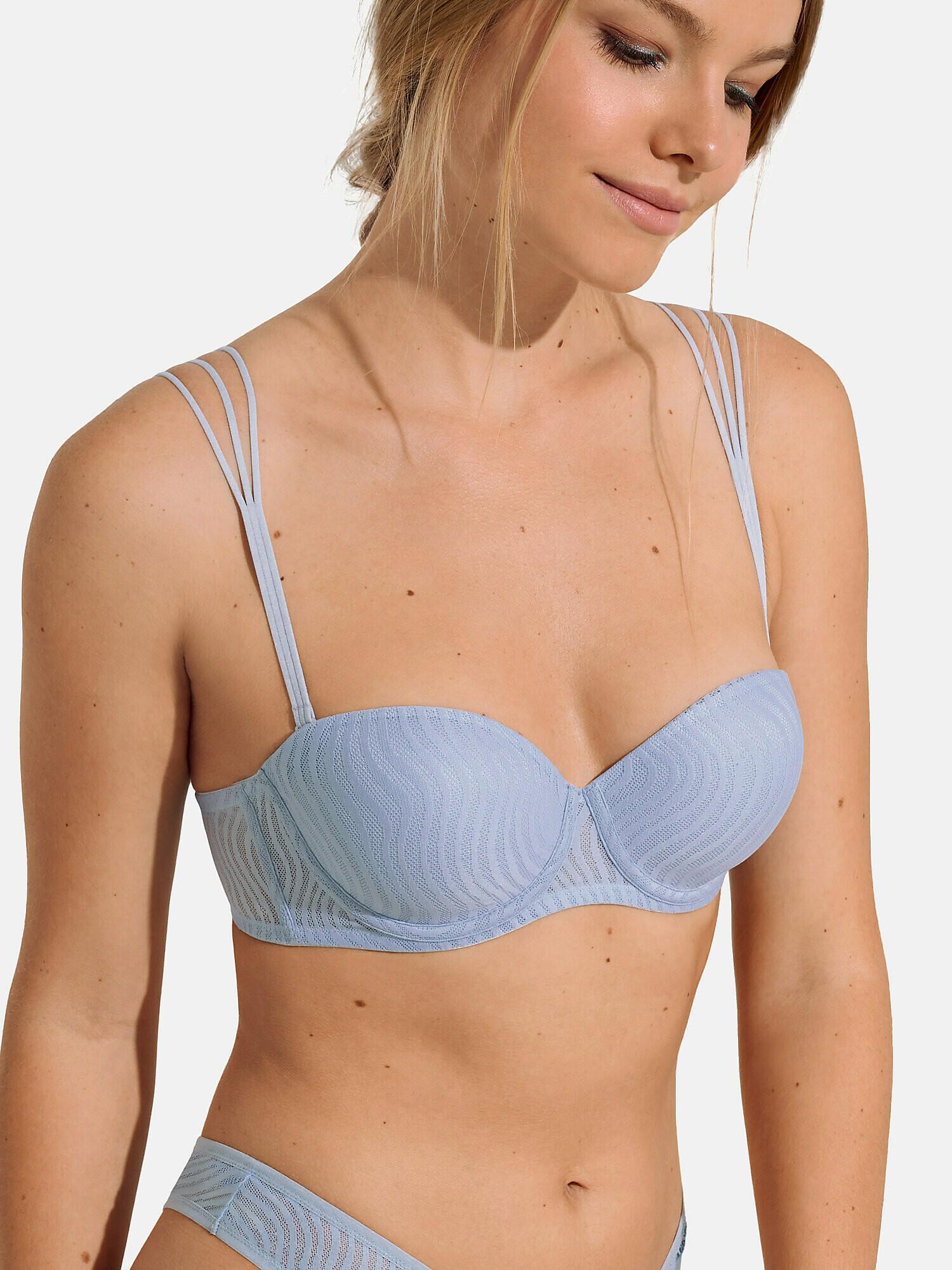 Image of Vorgeformter Balconnet-band-bh Nikki Damen Himmelblau C/75