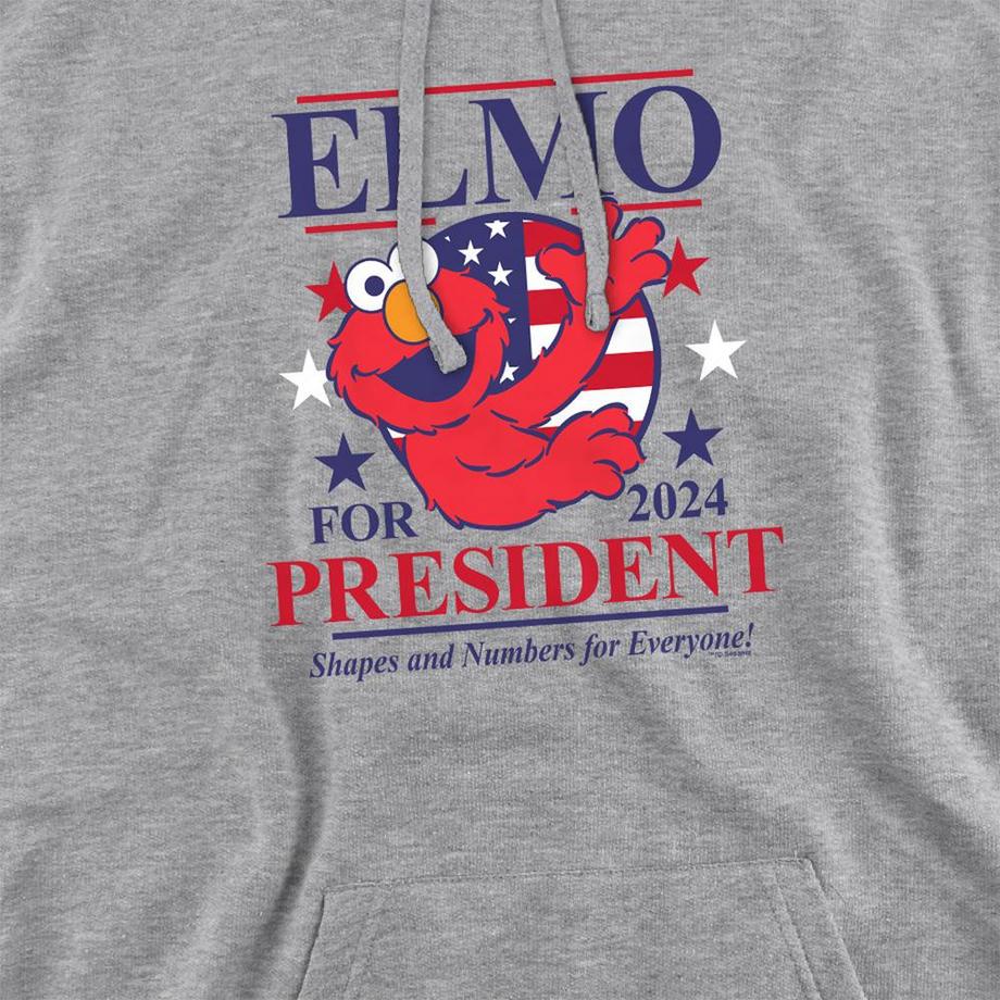Sesame Street  For President 2024 Kapuzenpullover  , meliert 
