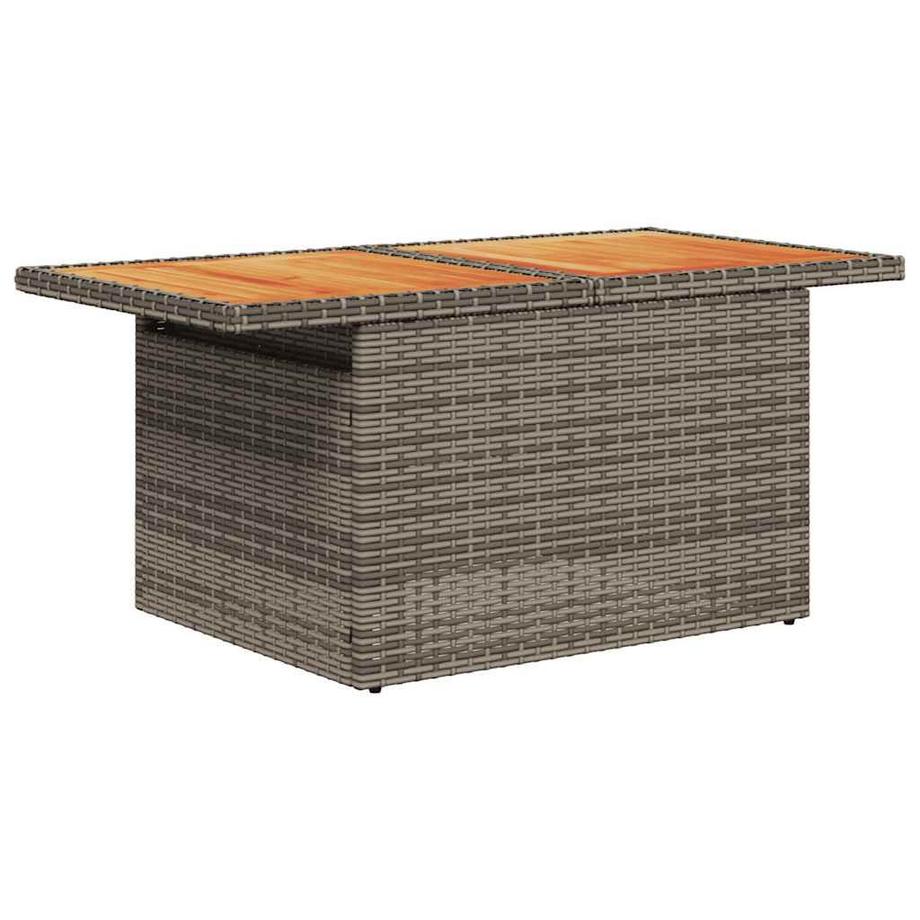 VidaXL set di divani da giardino Polirattan  