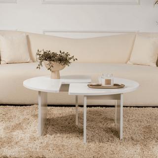 Calicosy Set di 2 tavolini da salotto MOIRA  