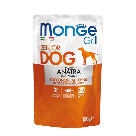 Monge  Grill Senior Duck - Multipack 