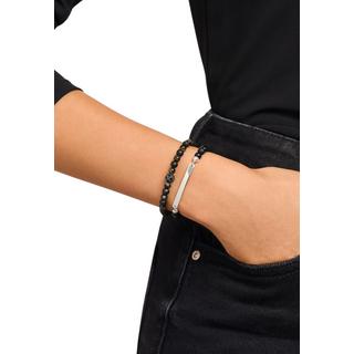 Thomas Sabo  Gravierbares Armband mit Obsidian-Perlen 