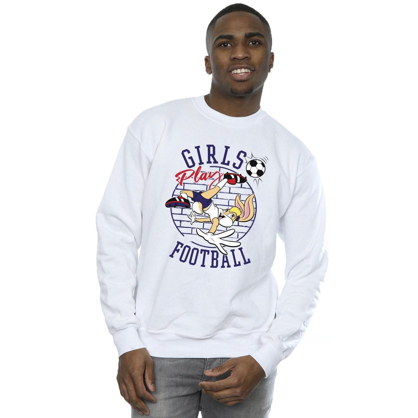 LOONEY TUNES  Girls Play Football Sweatshirt 