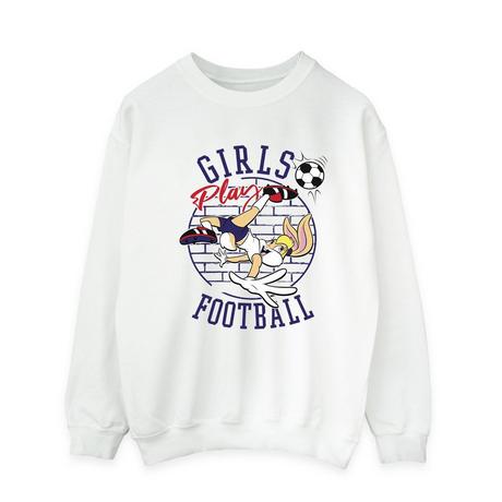 LOONEY TUNES  Girls Play Football Sweatshirt 