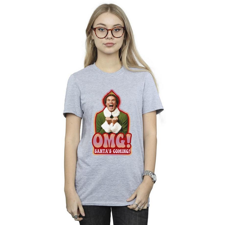 Elf T-Shirt Santa's Coming  