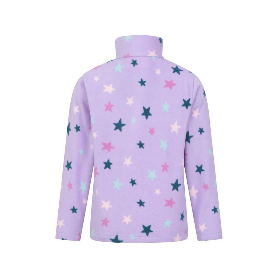 Mountain Warehouse Endeavour Stampa Stelle Half Zip Top in Pile  