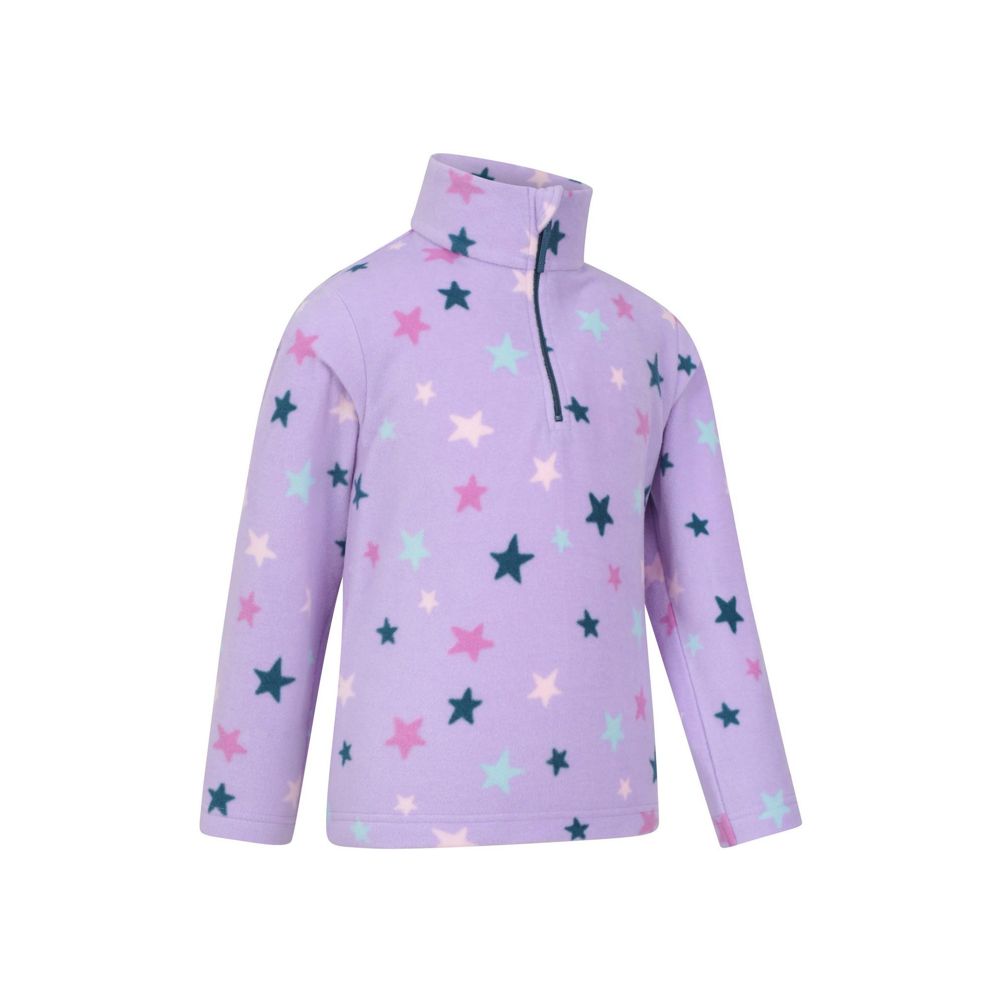 Mountain Warehouse Endeavour Motif Étoiles Half Zip Haut Polaire  