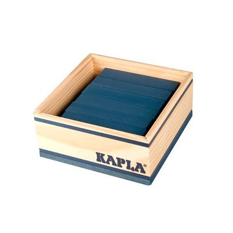 KAPLA  Coffret de 40 planchettes Kapla couleur bleu foncé 
