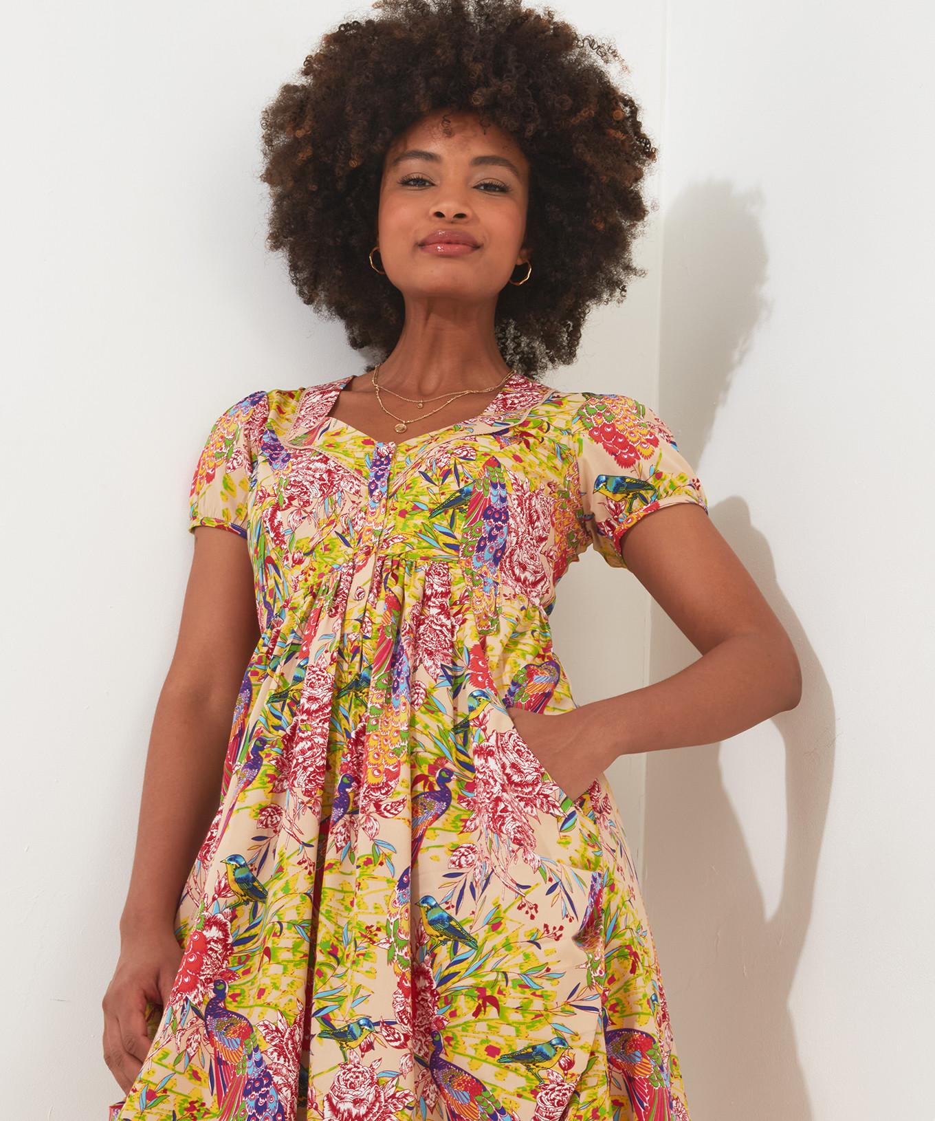 Joe Browns  Lebhaftes Print Minikleid 