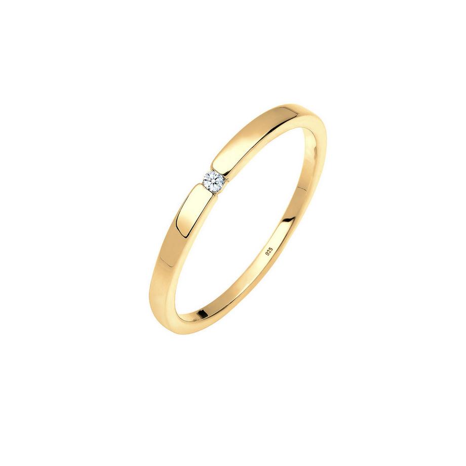 Ring Verlobungsring Klassiker Diamant (0.015 Ct.)