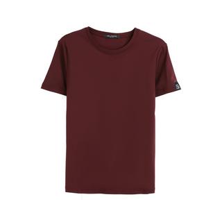 Bellemere New York  Grand T-shirt en coton à col rond 160G 