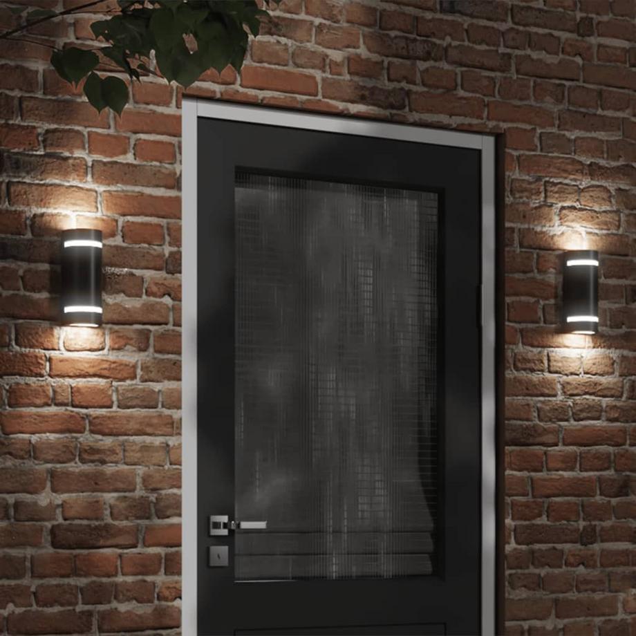 VidaXL Applique murale d'extérieur aluminium  
