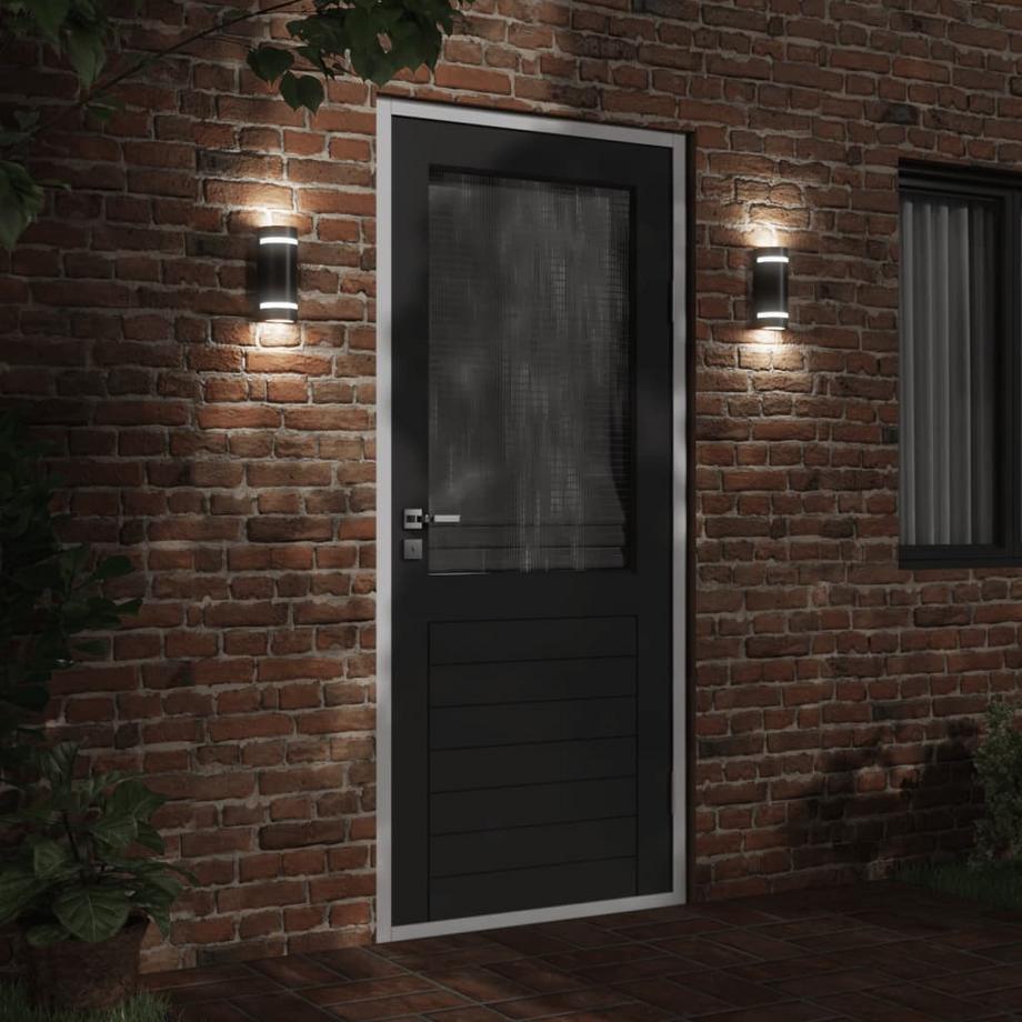 VidaXL Applique murale d'extérieur aluminium  