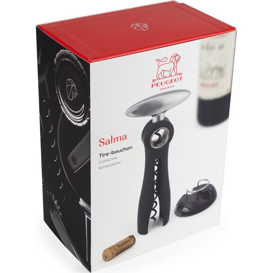 PEUGEOT Salma Korkenzieher mit Kapselschneider  