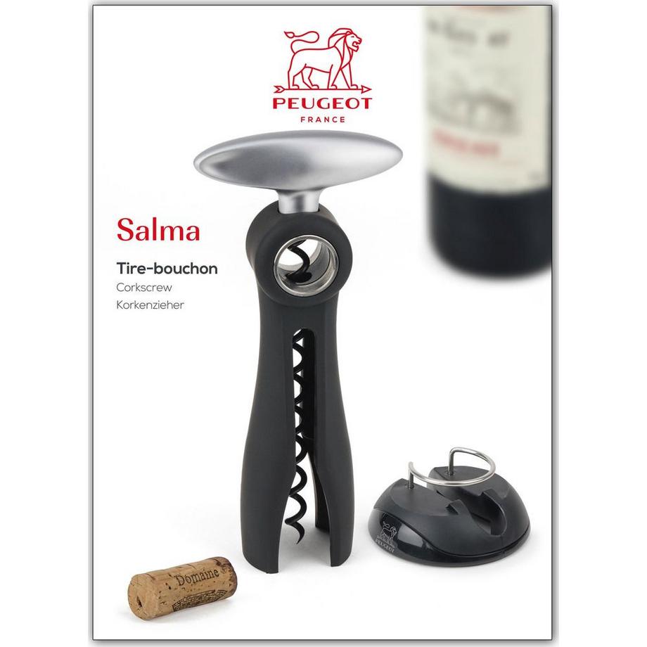 PEUGEOT Salma Korkenzieher mit Kapselschneider  