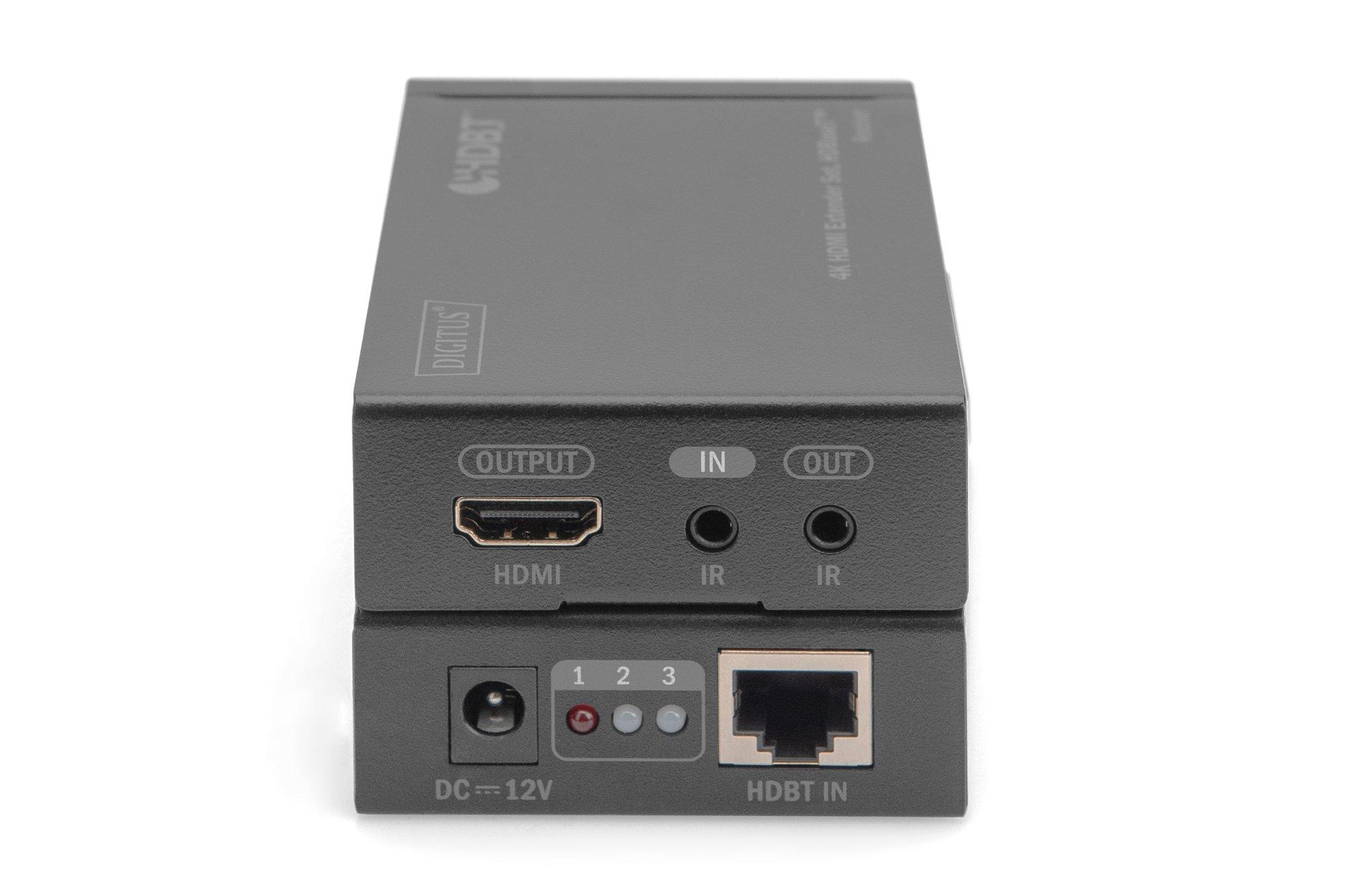 Digitus  Digitus Set prolunga 4K HDMI, HDBaseT™, 4K/30 Hz, 70 m 