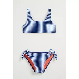 Mädchen-Bikini mit Streifenmuster