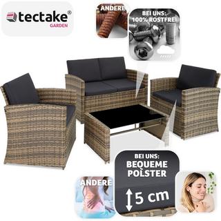 Tectake Rattan Lounge Lucca  