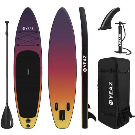 YEAZ  SUNSET BEACH - EXOTRACE PRO - SET Planche de Stand-Up Paddle et accessoires 