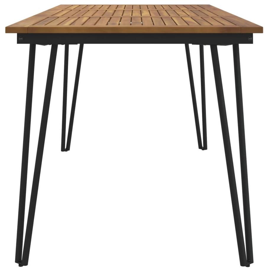 VidaXL tavolo da giardino Legno di acacia  