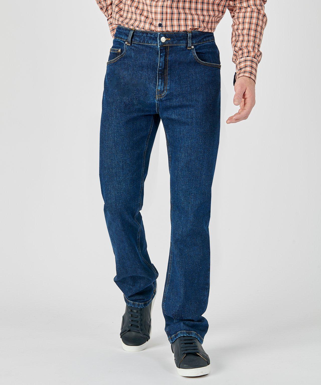 Image of 5-pocket-jeans Aus Baumwollstretch. Unisex Blau 38