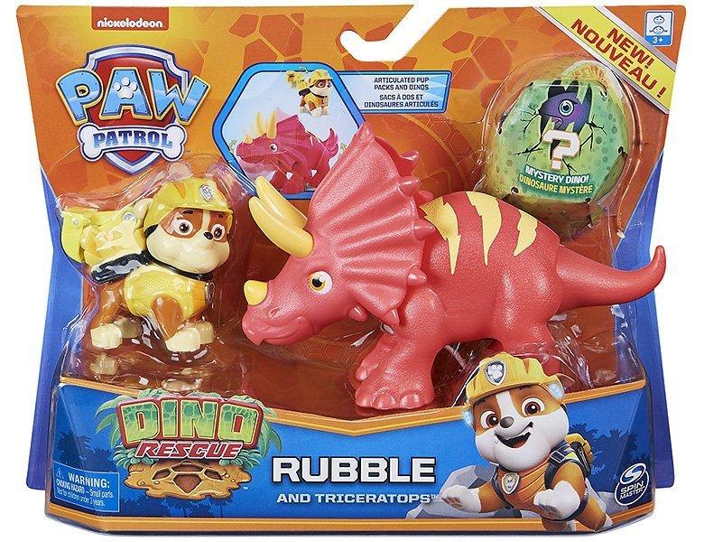 Spin Master  Paw Patrol Rubble & Triceratops 