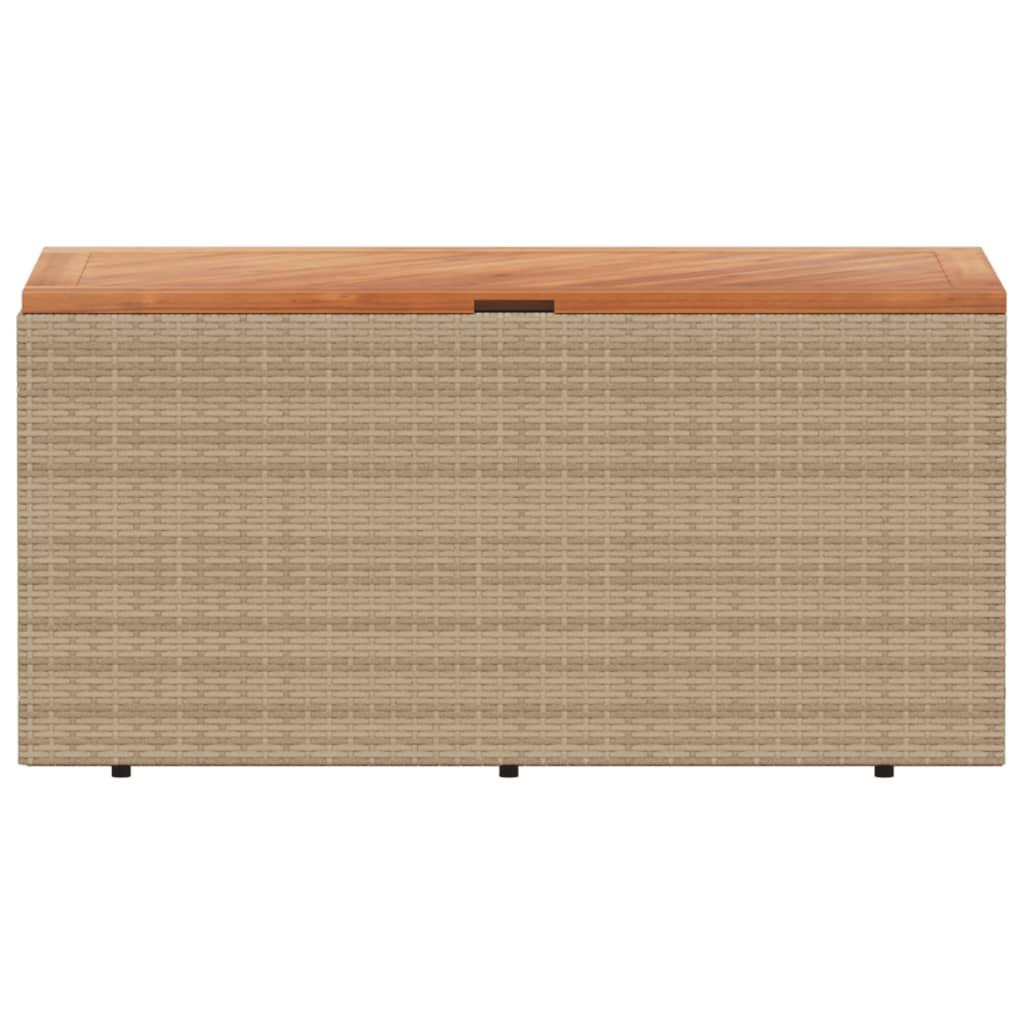 VidaXL Garten-auflagenbox poly-rattan  