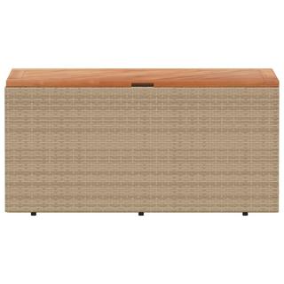 VidaXL Garten-auflagenbox poly-rattan  