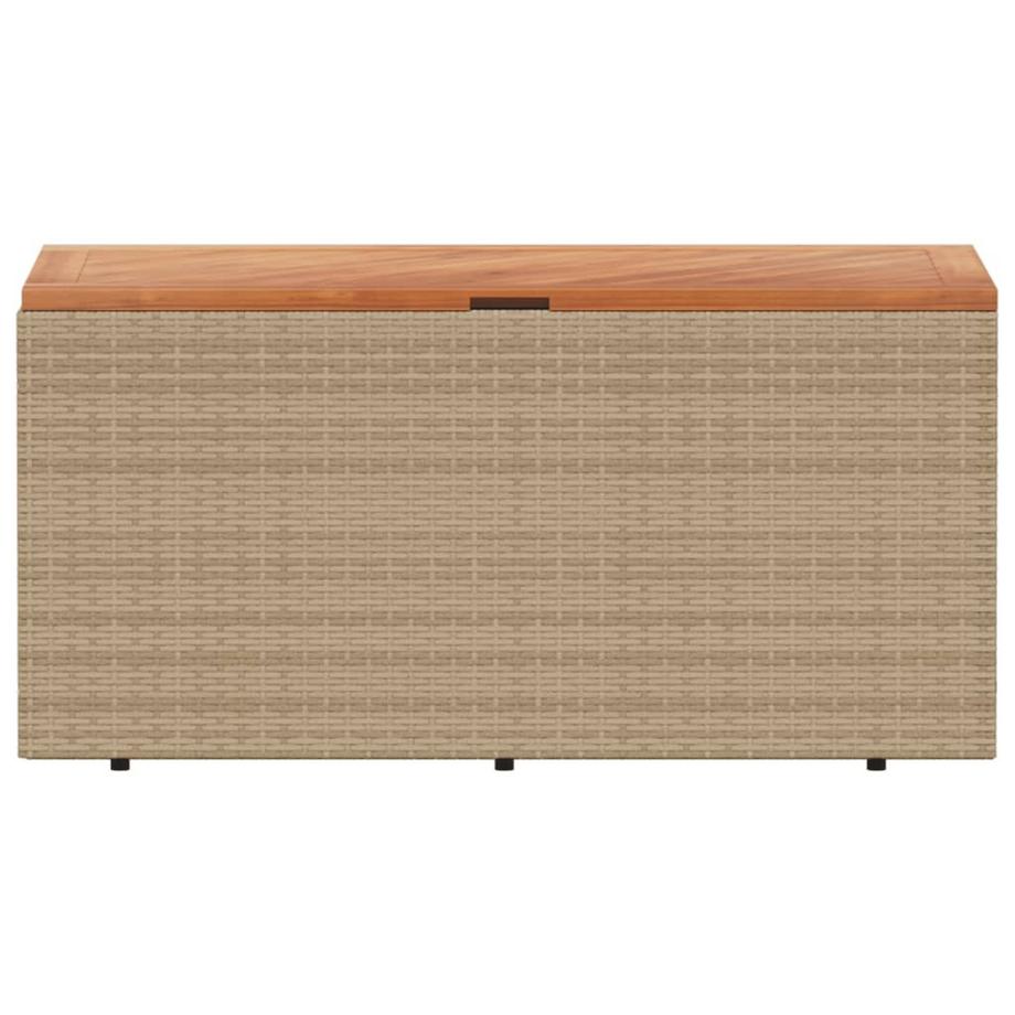 VidaXL contenitore da giardino Polirattan  