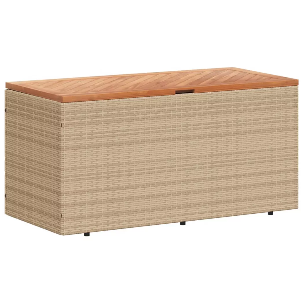 Salon de jardin Vidaxl beige resine tressee