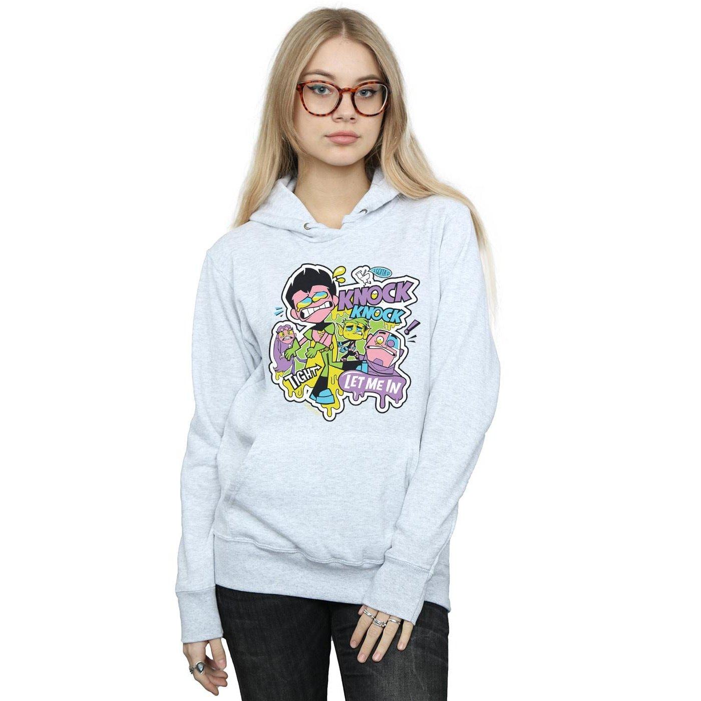 DC COMICS  Sweat à capuche TEEN TITANS GO KNOCK KNOCK 