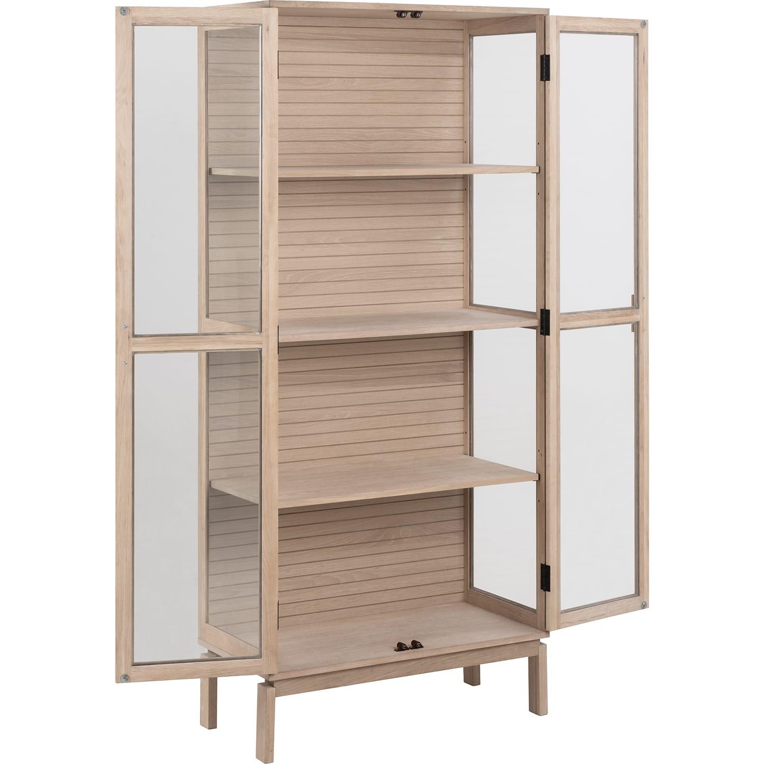 mutoni Vitrine Lindsey naturel 80x180  