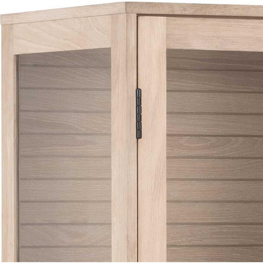 mutoni Vitrine Lindsey natur 80x180  