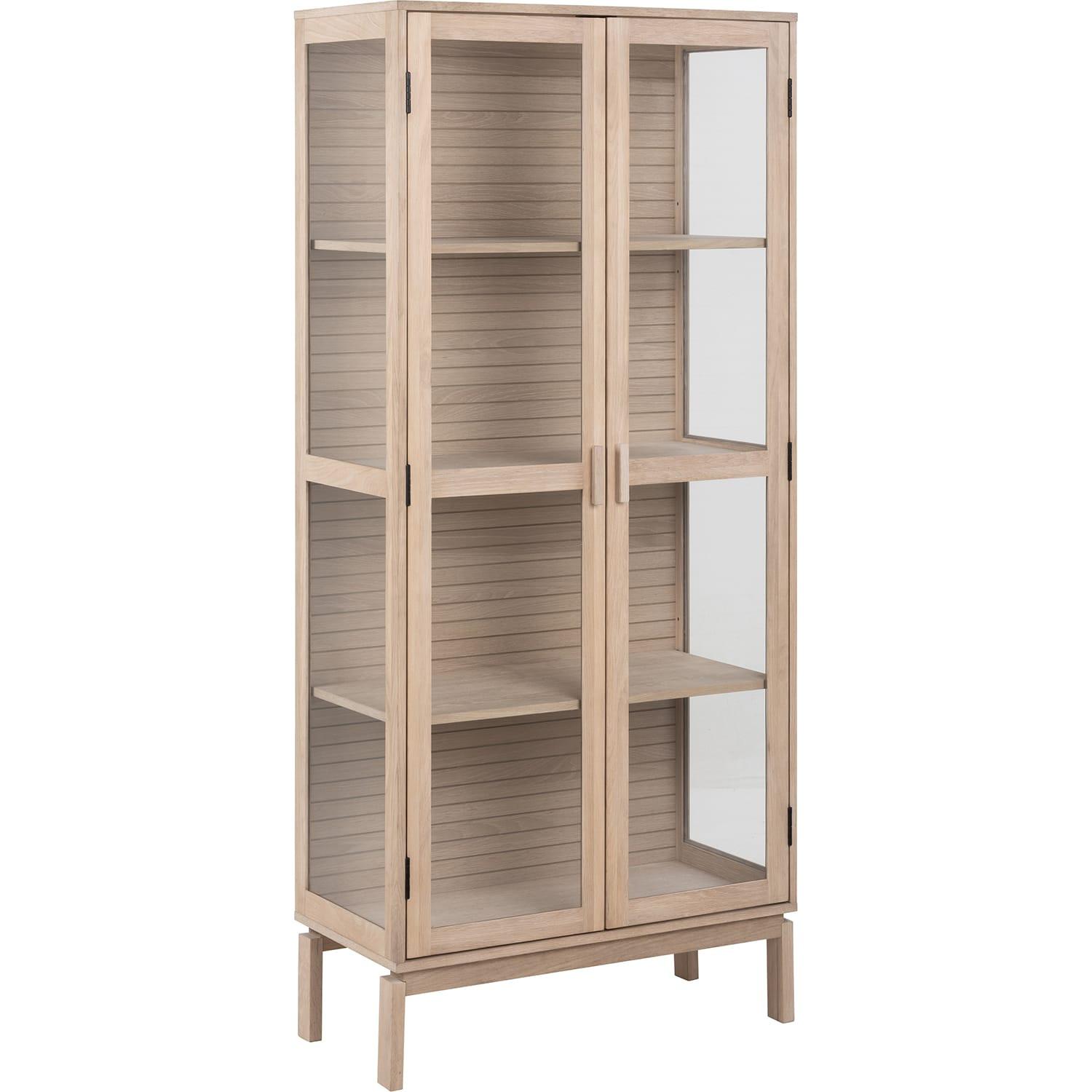 Image of Vitrine Lindsey natur 80x180 Vitrine Lindsey natur 80x180