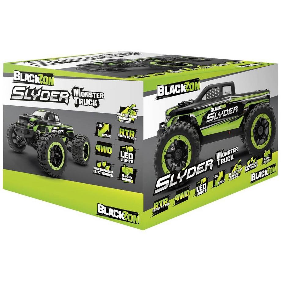 Blackzon  1:16 Monster Truck 4 roues motrices 
