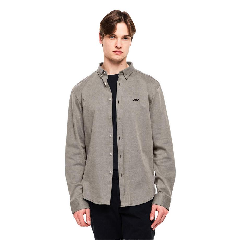 BOSS  Motion Camicia Logo Cotone 