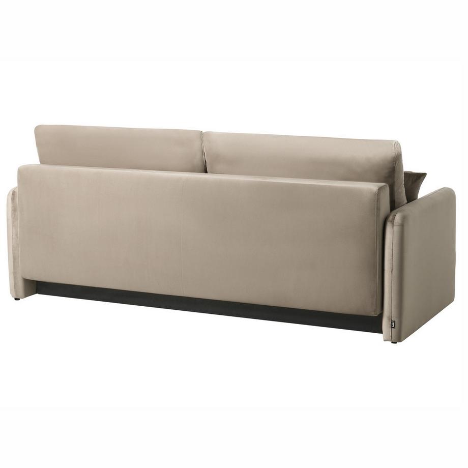 Beliani Schlafsofa aus Samtstoff  EGGE  