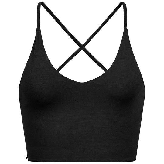 Image of Yoga Bustier - 'linda' - Nachhaltig Und Komfortabel Damen Schwarz M