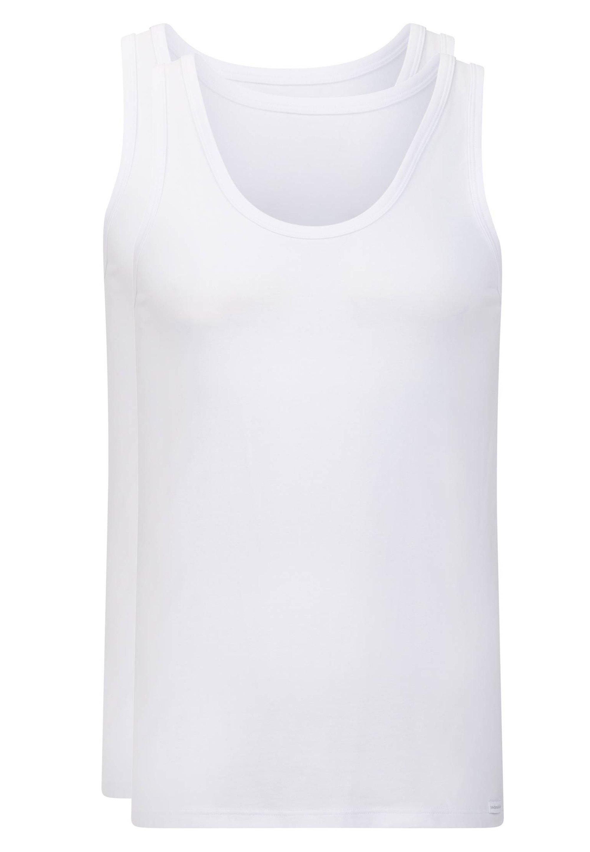 Image of Achsel-shirt, 2er Pack Herren Weiss S