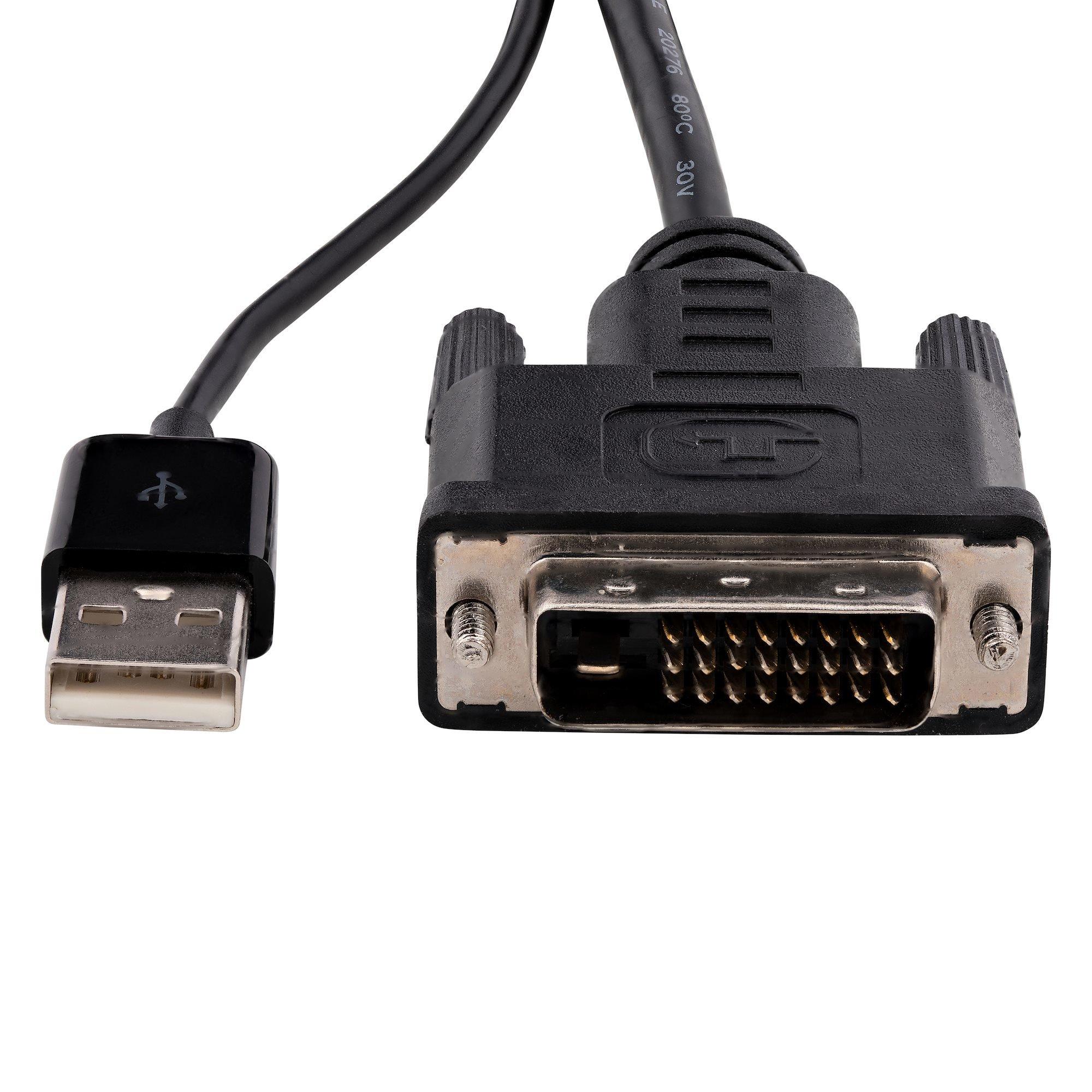 STARTECH.COM  StarTech.com Adattatore DVI a DisplayPort alimentato via USB - 1920x1200 