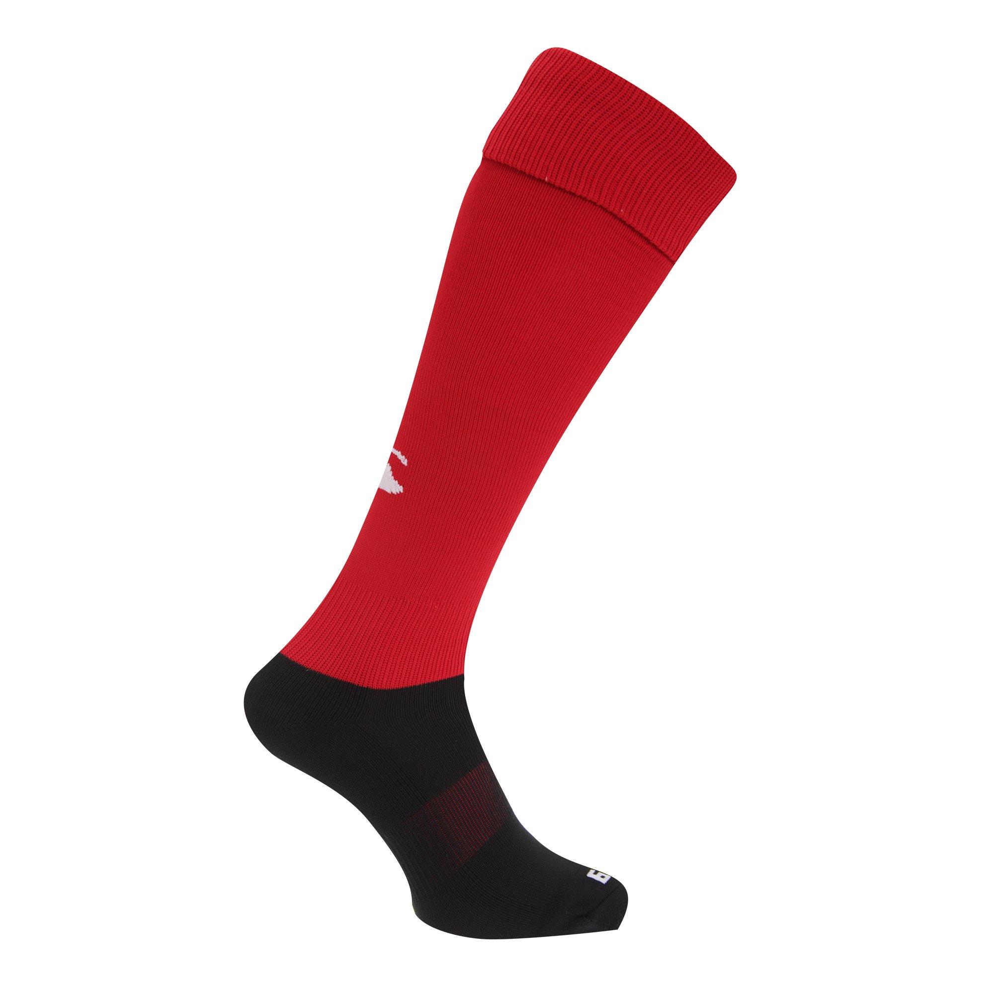 Image of Rugby Sportsocken Herren Rot Bunt M