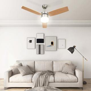 VidaXL ventilatore da soffitto Cromo  
