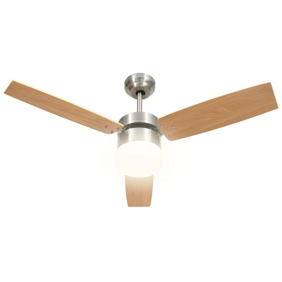 VidaXL ventilatore da soffitto Cromo  