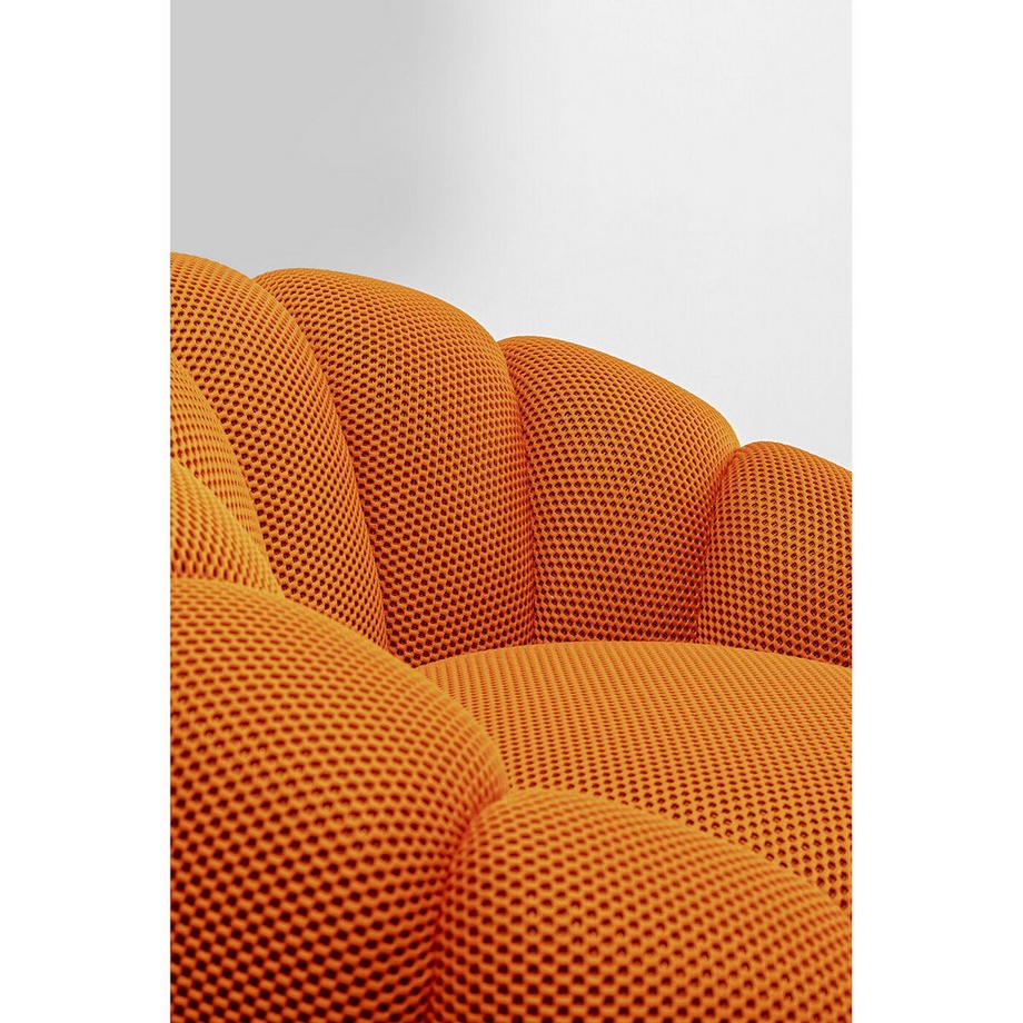 KARE Design Drehsessel Peppo Bloom orange  