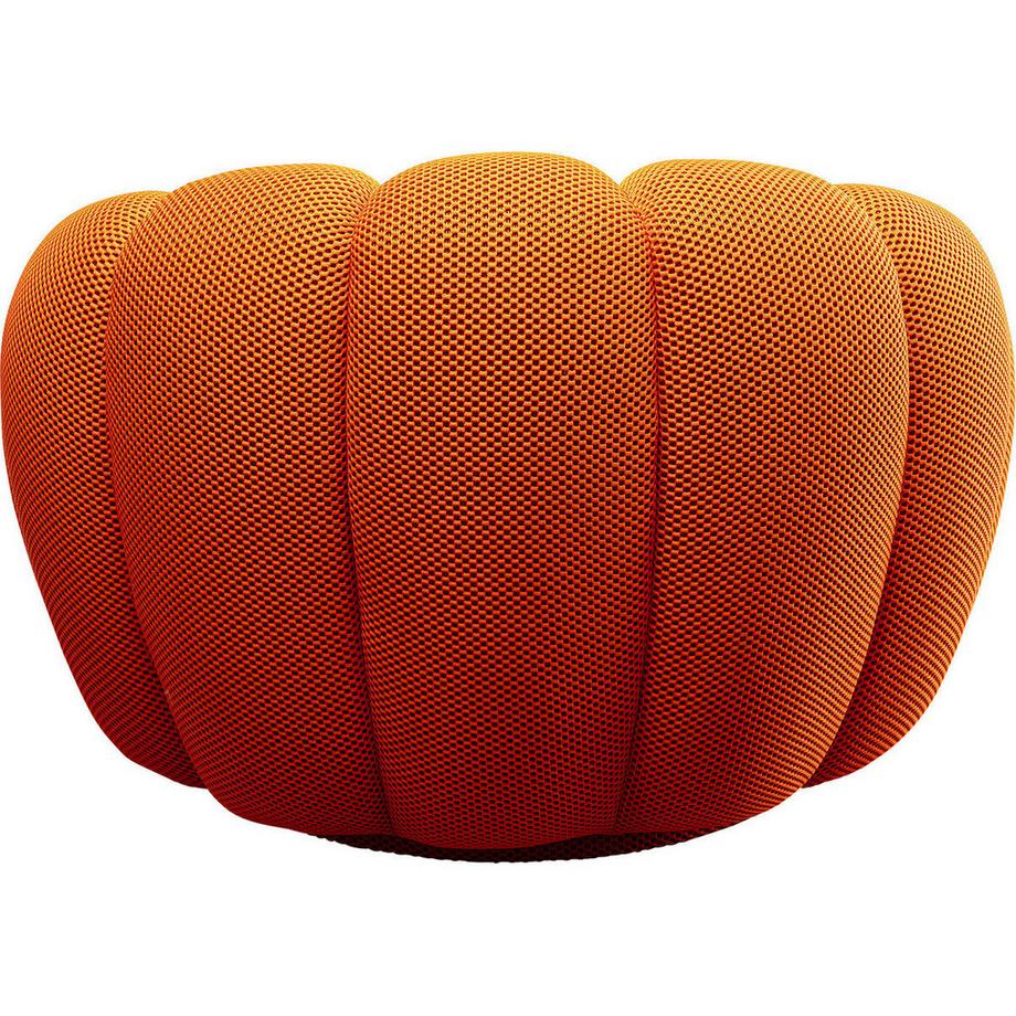 KARE Design Drehsessel Peppo Bloom orange  