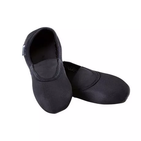 DOMYOS Chaussons gym fille et gar on en mesh noir acheter en