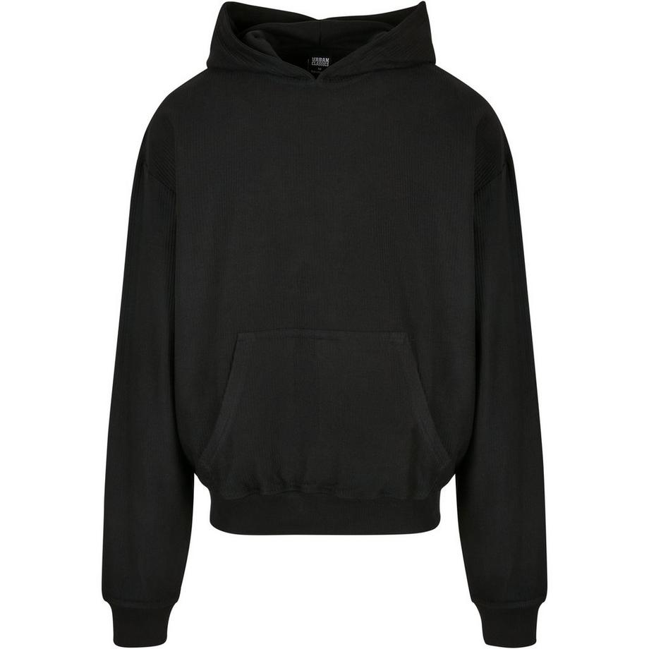 URBAN CLASSICS Rib Terry Boxy Kapuzenpullover  